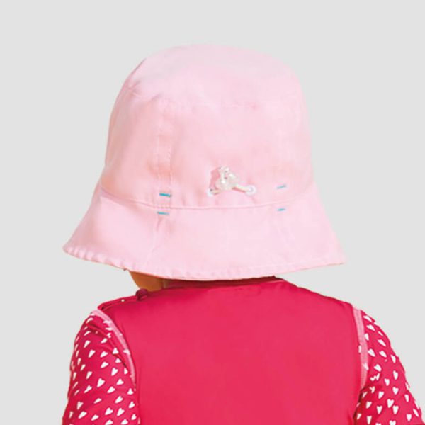 Chapéu UV Infantil Napoli com Proteção Solar UV Line Rosa