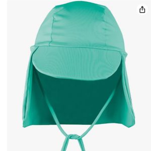 Boné UV para Bebê Legionário com Proteção Solar Hype Kids Verde Água