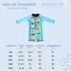 Macacão Bebê UV + Chapéu com Proteção Solar Acqua di Mare Peixinhos - Imagem 2