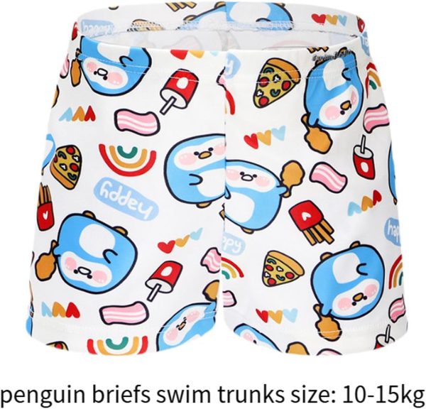 Amagogo Meninos Nadam Roupas de Banho Respiráveis ​​curtas para Crianças Jovens de 20 a 30 Catties Correndo Verão